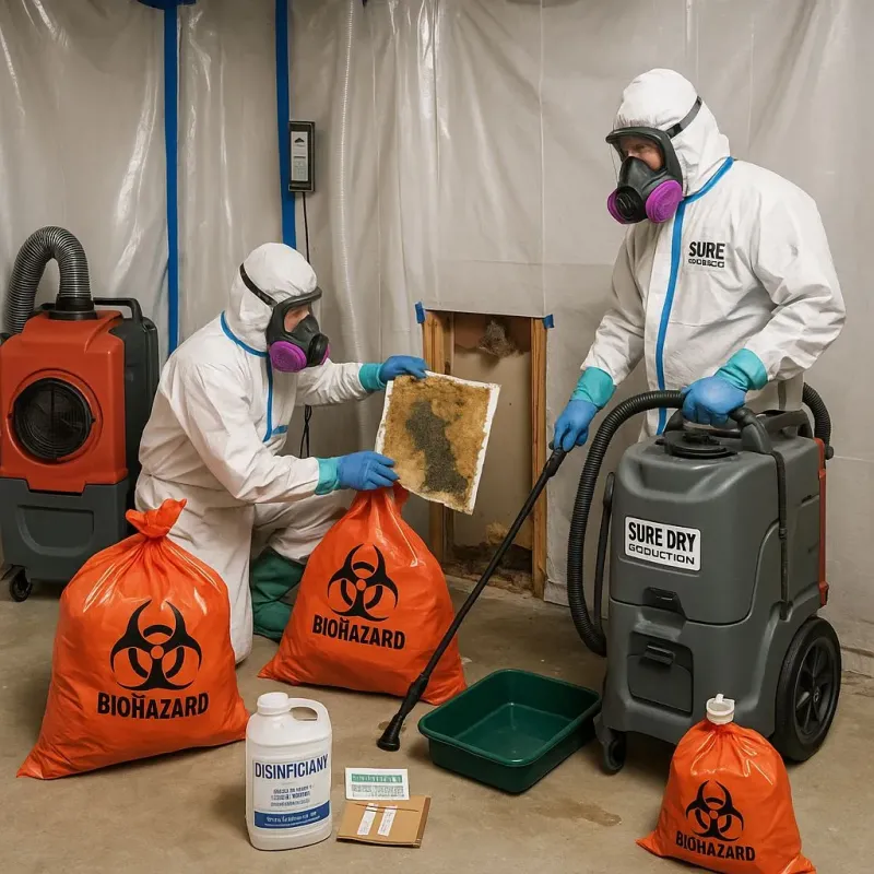 Contaminated Water Handling Protocols process in South Saint Paul, MN