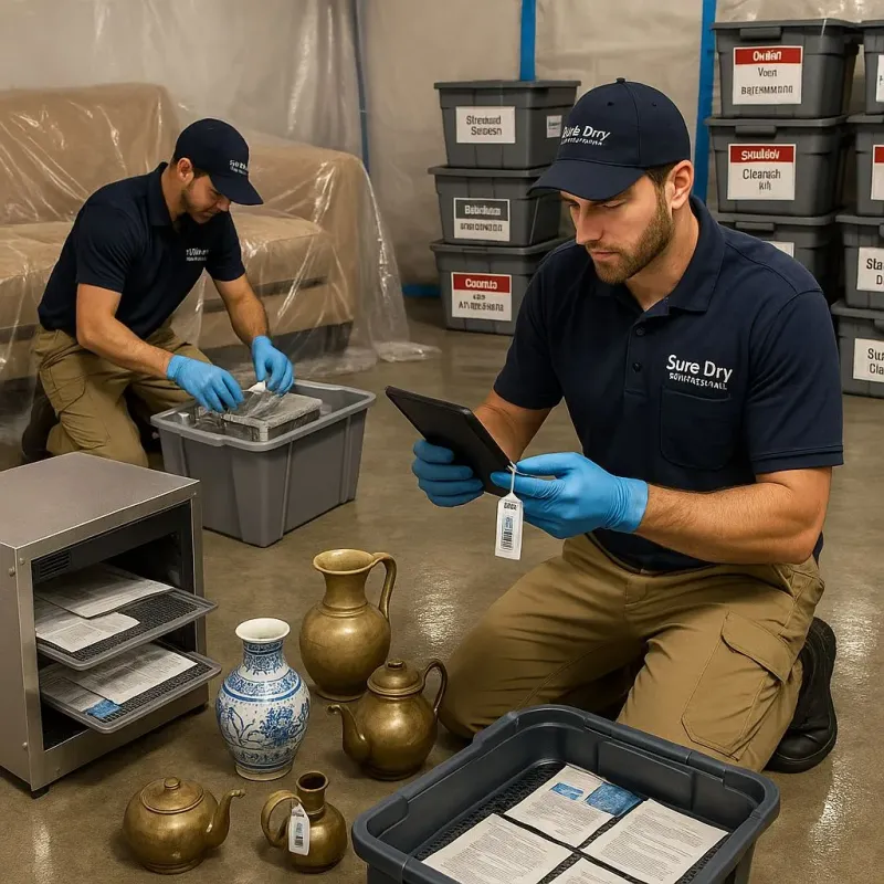 Content Protection and Restoration process in South Saint Paul, MN